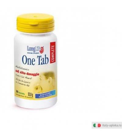 longlife one tab complete