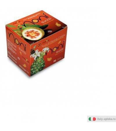 noni succo integratore alimentare di noni, succo puro al 100%, in pratiche bustine monodose pronte