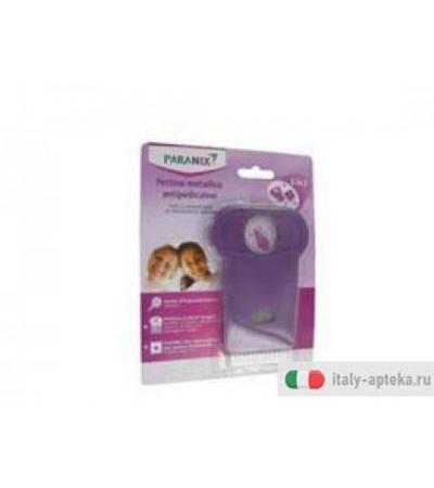 Paranix pettine in Acciaio Antipidocchi 3 in 1