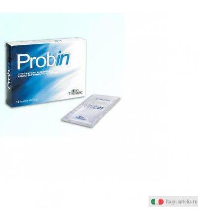 probin integratore alimentare a base di fermenti lattici vivi, utile nel riequilibrio della