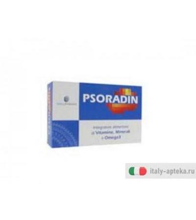 psoradin integratore alimentare a base di omega 3, vitamine e sali minerali da utilizzarsi come