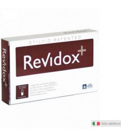 Revidox Plus Integratore antiossidante a Base di stilvid - 60 Capsule
