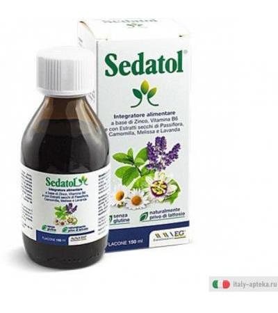 sedatol descrizione integratore alimentare a base di zinco, vitamina