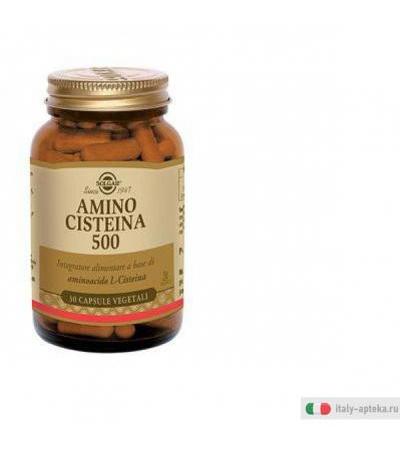 Solgar Amino Cisteina 500 Integratore unghie e capelli