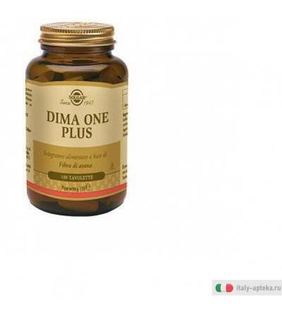 Solgar Dima One Plus Integratore di fibra 100 Tavolette