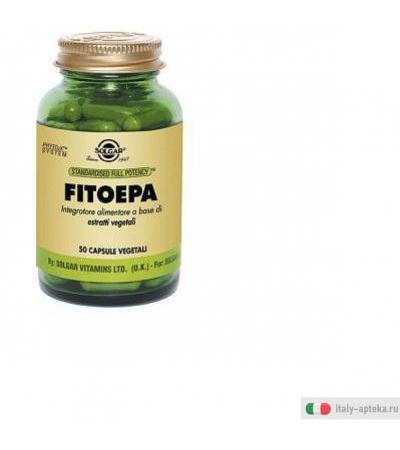 Solgar Fitoepa 50 Integratore Alimentare Capsule Vegetali