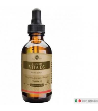 Solgar Liquid vita D3 Integratore Alimentare 56 ml