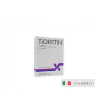 tioretin integratore alimentare preparato a base di acido lipoico, genisteina e vitamine.