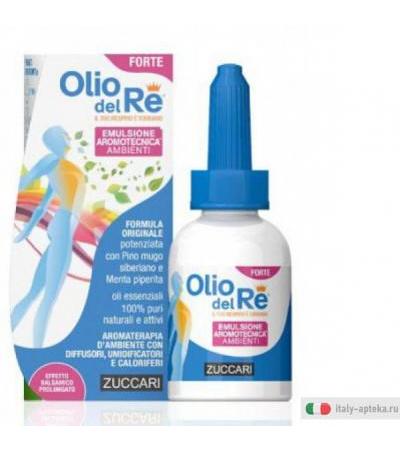 Zuccari Olio del Re Emulsione Aromatecnica ambienti Forte 25 ml