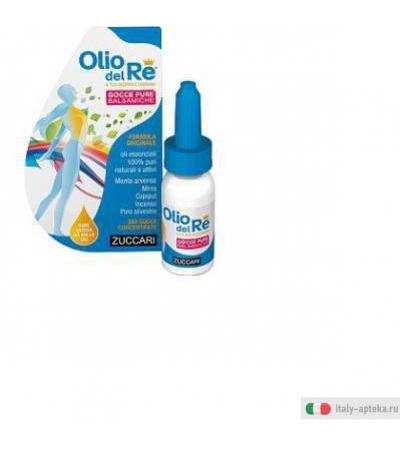 Zuccari Olio del Re Gocce Pure Balsamiche Concentrate 10 ml