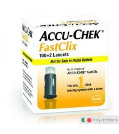 Accu-chek Fastclix Lancet100+2
