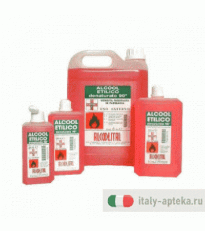 Alcool Etil Denat 90% 500ml