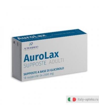 Aurolax Supposte 2500mg 18supp