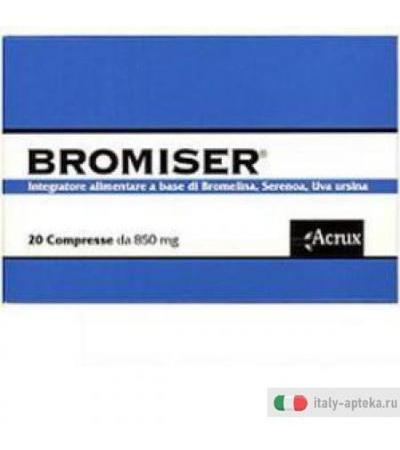 Bromiser 20cpr 850mg