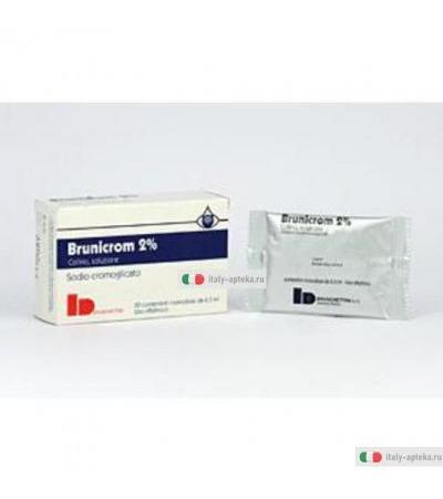 Brunicrom collirio 20 contenitori 0,3ml 2%