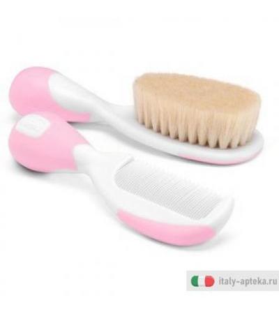 Ch Spazzola e Pettine Rosa