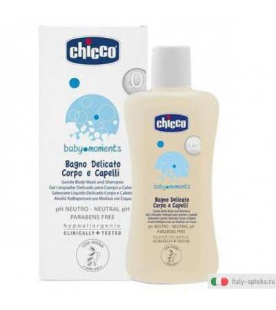 Chicco Bagno Delicato Corpo Capelli 200ml