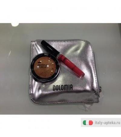 Dolomia Pochette Terra Dorata Cotto 4 grammi + Lipgloss