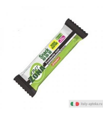 Enerzona Snack Fondente Noir