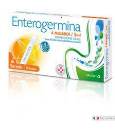 Enterogermina 10 fiale 4 miliardi/5ml