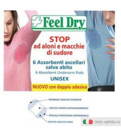 Feel Dry Assorbente Asc 6pz