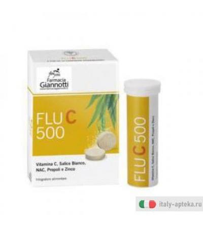 Flu C 500 20cpr Effervescenti