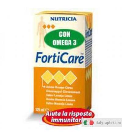Forticare Pesca/ginger125mlx4p