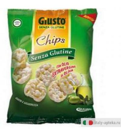Giusto Senza Glutine Chips Olio Extra Vergine d'Oliva