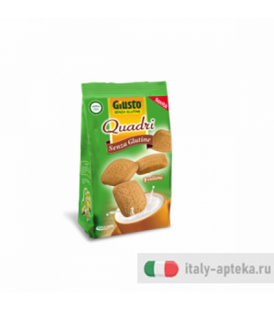 Giusto SEnza Glutine Frollini Quadri 200g