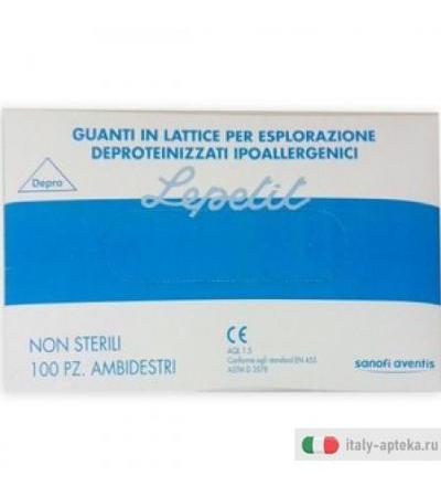 Guanto Latt Espl Gr 100pz