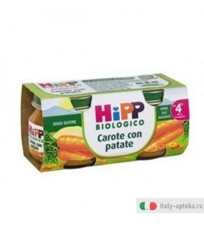 Hipp Bio Omo carote e patate 2X80g