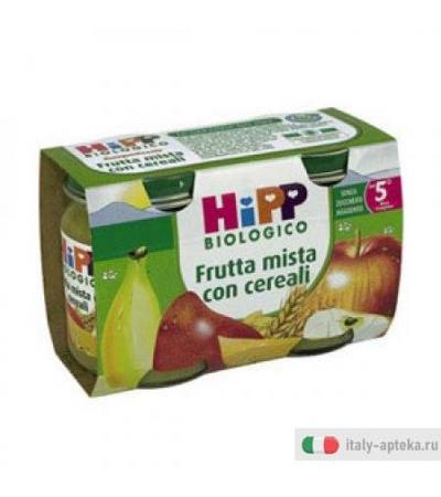 Hipp Omo Bio Frutta mista con cereali 2x125g
