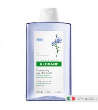 Klorane Sh Fibre Lino 400ml