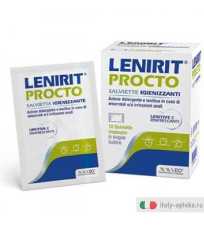 Lenirit Procto Salviette 10pz