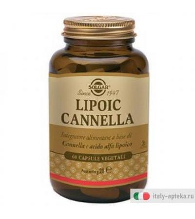 Lipoic Cannella 60 capsule Vegetali