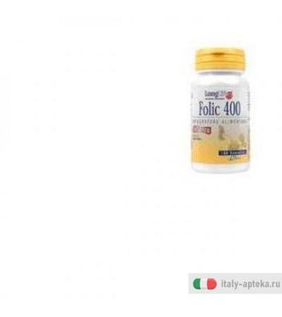 Longlife Folic 400mcg 100cpr