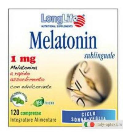 Longlife Melatonin 1mg 120cpr