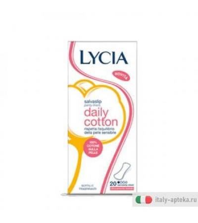 Lycia Cotone Salvaslip 20pz
