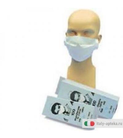 Maschera Carta 1velo Mon 100pz