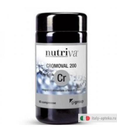 Nutriva Cromoval200 60cpr