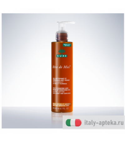 Nuxe Reve de Miel Gel Nettoyant Viso 200ml
