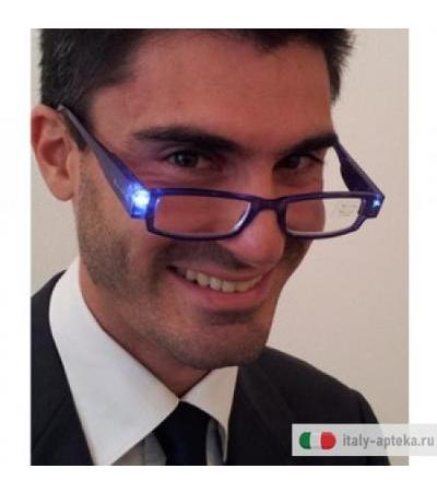 Occhiali Praga Viola+2,5