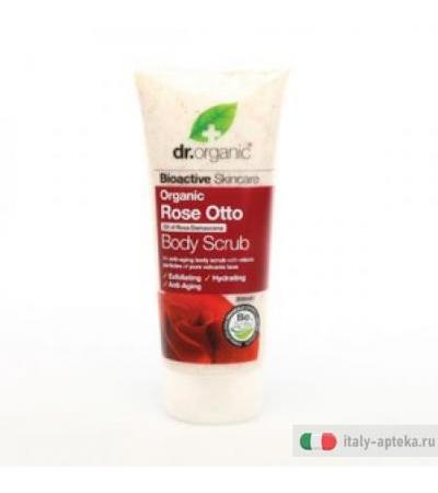 Organic Rose Body Scrub 200ml
