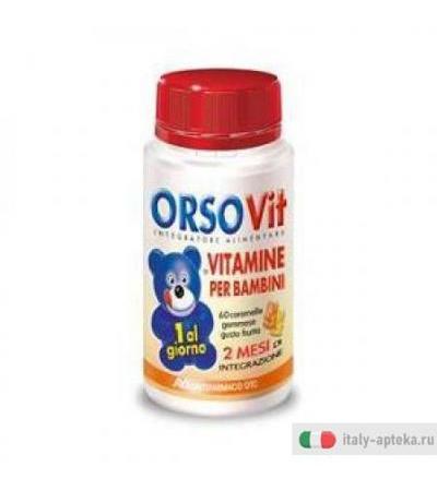 Orsovit Caramelle Gommose Frutta 60 pezzi