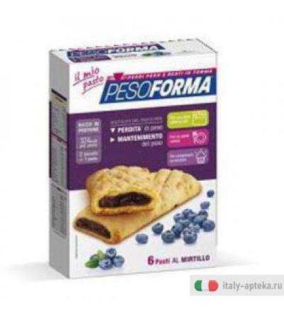 Pesoforma Biscoti Mirtilli 12p