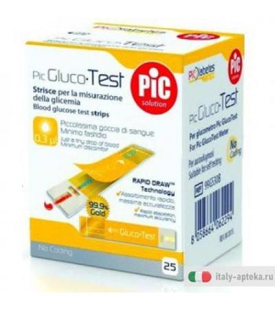 Pic Glucotest Strisce 25pcs
