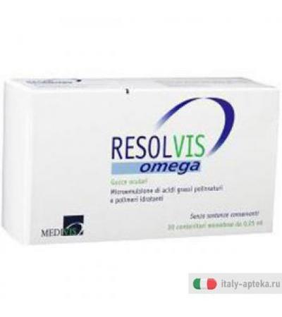 Resolvis Omega Gtt 20f 0,25ml