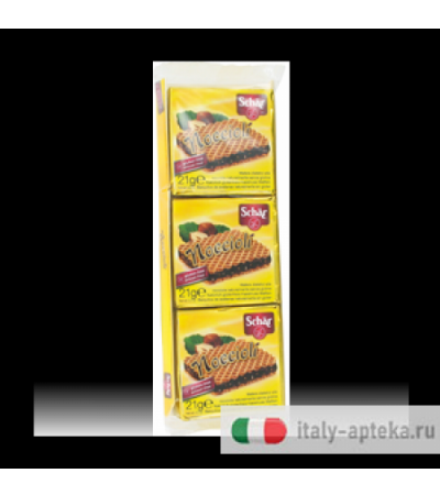 Schar Nocciol Snack 3X21grammi