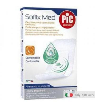Soffix Med 10x15 cerotti con antibatterico 5pz