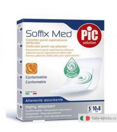 Soffix Med Cerotti 10x20 Antibatterici 5 pezzi